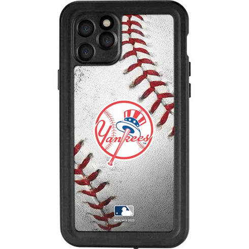 MLB New York Yankees Game Ball iPhone 11 Pro Waterproof Case