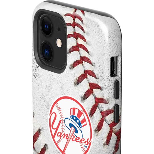 MLB New York Yankees Game Ball iPhone 12 Impact Case