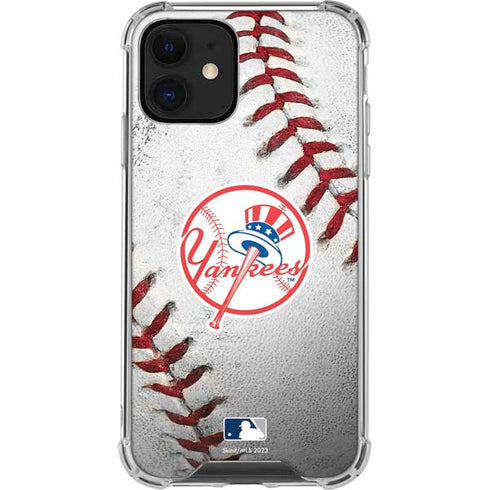 MLB New York Yankees Game Ball iPhone 12 Mini Clear Case