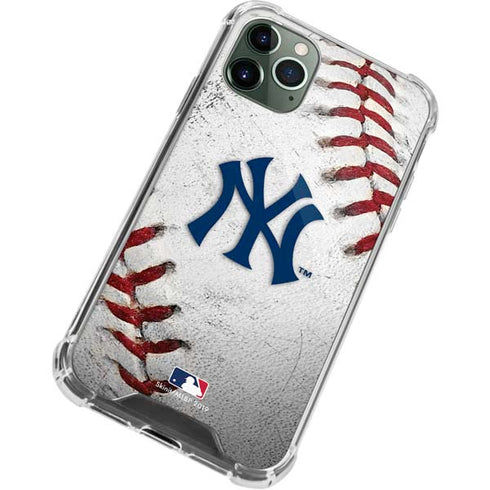 MLB New York Yankees Game Ball iPhone 12 Pro Max Clear Case