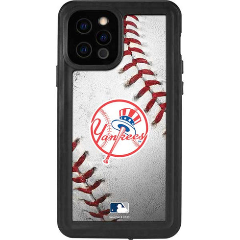 MLB New York Yankees Game Ball iPhone 12 Pro Waterproof Case