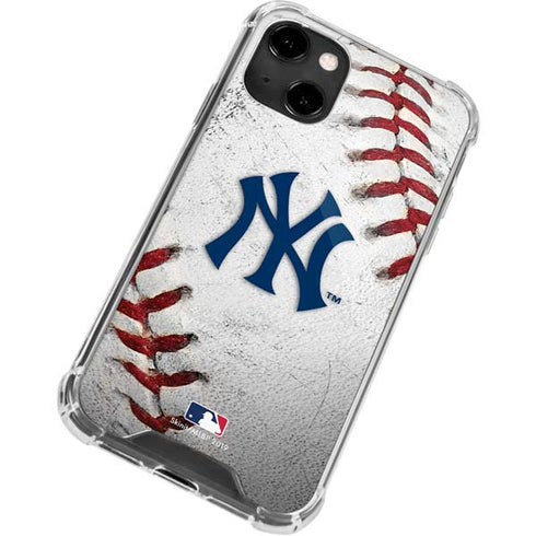 MLB New York Yankees Game Ball iPhone 13 Clear Case