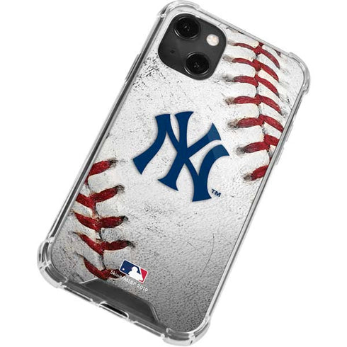 MLB New York Yankees Game Ball iPhone 13 Mini Clear Case