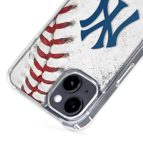 MLB New York Yankees Game Ball iPhone 14 MagSafe Case