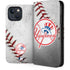MLB New York Yankees Game Ball iPhone 15 Plus Folio Case