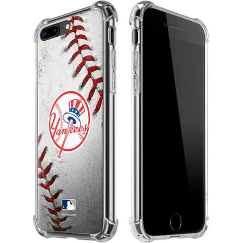 MLB New York Yankees Game Ball iPhone 7/8 Plus Clear Case