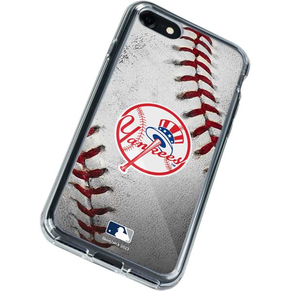 MLB New York Yankees Game Ball iPhone SE (2nd 3rd Gen) Clear Case
