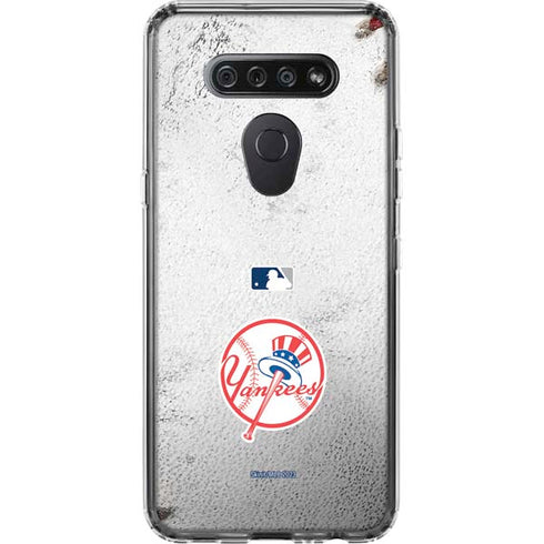 MLB New York Yankees Game Ball LG K51/Q51 Clear Case