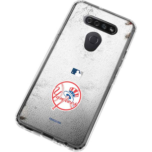 MLB New York Yankees Game Ball LG K51/Q51 Clear Case