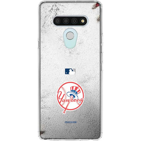 MLB New York Yankees Game Ball LG Stylo 6 Clear Case