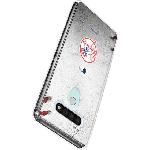 MLB New York Yankees Game Ball LG Stylo 6 Clear Case