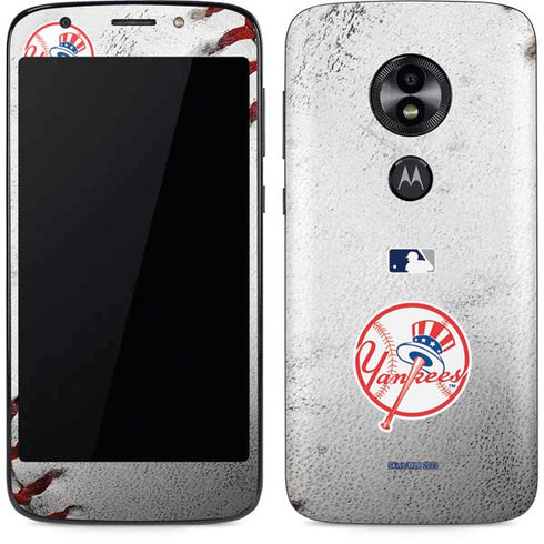 MLB New York Yankees Game Ball Moto E5 Play Skin
