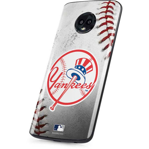 MLB New York Yankees Game Ball Moto G6 Skin