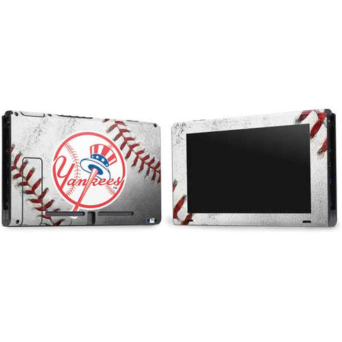MLB New York Yankees Game Ball Nintendo Switch Bundle Skin