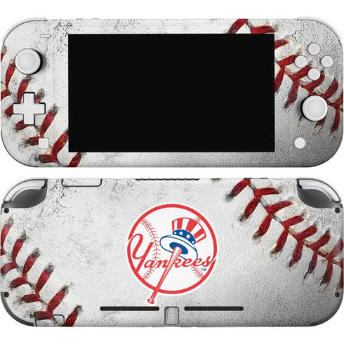 MLB New York Yankees Game Ball Nintendo Switch Lite Skin
