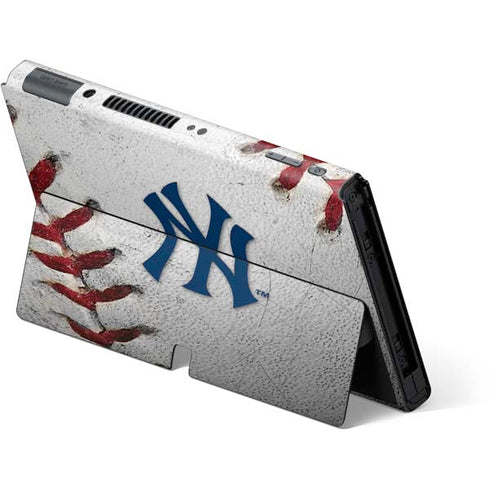 MLB New York Yankees Game Ball Nintendo Switch OLED (2021) Skin