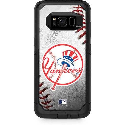 MLB New York Yankees Game Ball Otterbox Commuter Galaxy Skin
