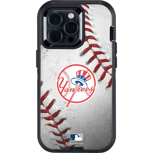 MLB New York Yankees Game Ball Otterbox Defender iPhone Skin