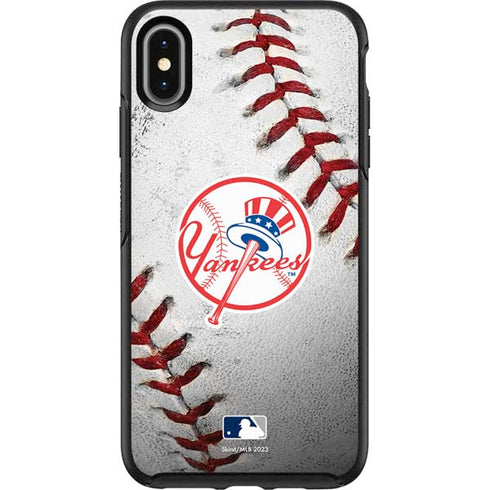 MLB New York Yankees Game Ball Otterbox Symmetry iPhone Skin