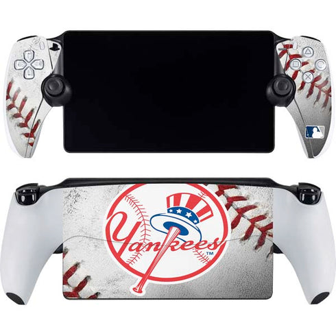 MLB New York Yankees Game Ball PlayStation Portal Remote Player Skin