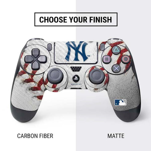 MLB New York Yankees Game Ball PS4 Controller Skin