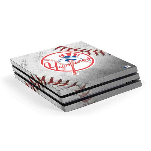MLB New York Yankees Game Ball PS4 Pro Console Skin