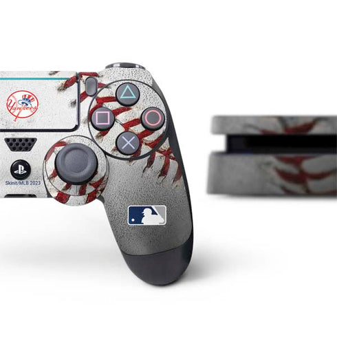 MLB New York Yankees Game Ball PS4 Slim Bundle Skin