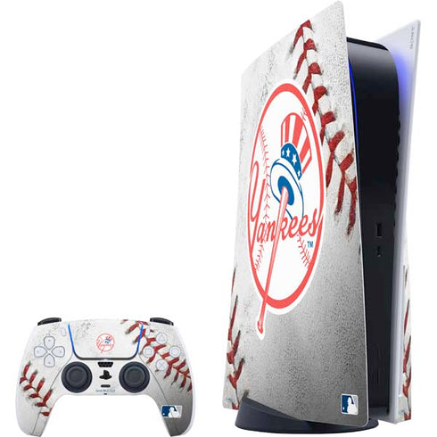 MLB New York Yankees Game Ball PS5 Bundle Skin