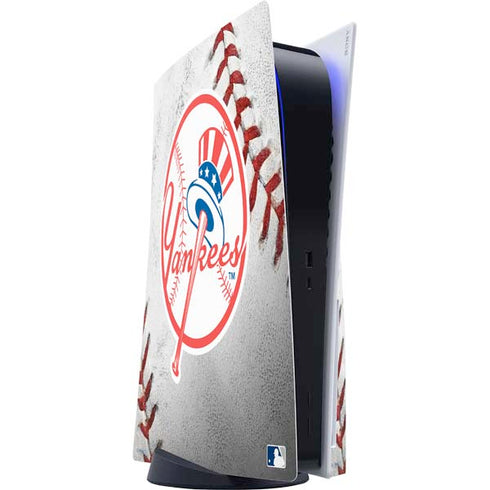 MLB New York Yankees Game Ball PS5 Console Skin