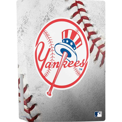 MLB New York Yankees Game Ball PS5 Console Skin
