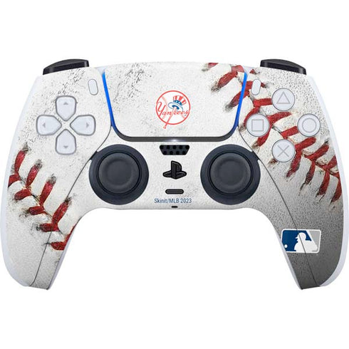MLB New York Yankees Game Ball PS5 Controller Skin
