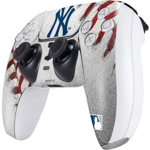 MLB New York Yankees Game Ball PS5 Controller Skin