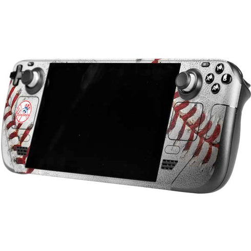 MLB New York Yankees Game Ball Steam Deck Handheld Gaming Computer Skin
