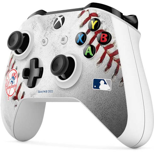 MLB New York Yankees Game Ball Xbox One S Controller Skin