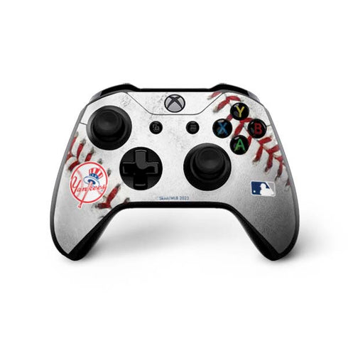 MLB New York Yankees Game Ball Xbox One X Controller Skin