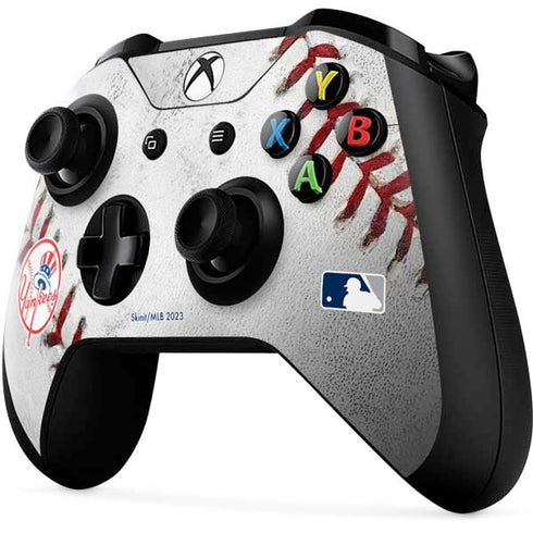 MLB New York Yankees Game Ball Xbox One X Controller Skin