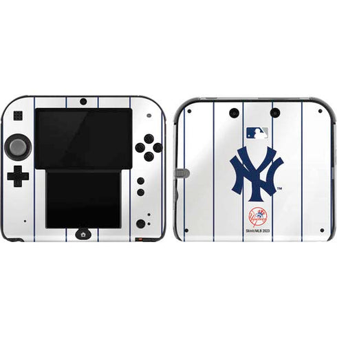 MLB New York Yankees Home Jersey Nintendo 2DS Skin