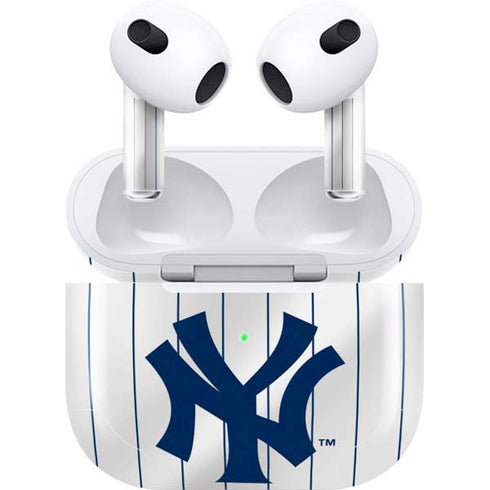 MLB New York Yankees Home Jersey Apple AirPods (3rd Gen 2021) Skin