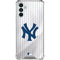 MLB New York Yankees Home Jersey Galaxy A13 5G Clear Case