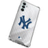 MLB New York Yankees Home Jersey Galaxy A13 5G Clear Case