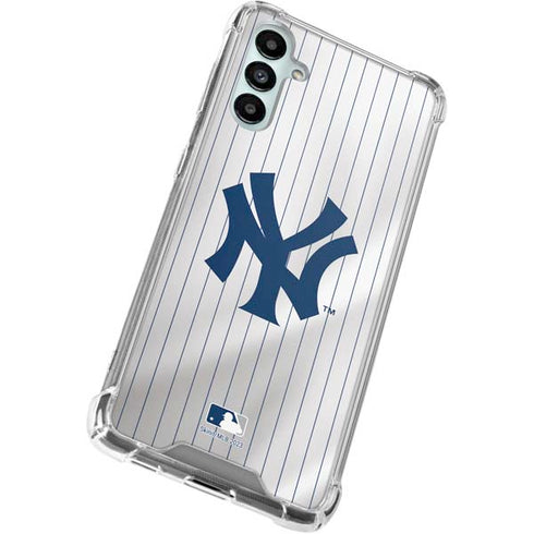 MLB New York Yankees Home Jersey Galaxy A15 5G Clear Case