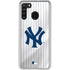MLB New York Yankees Home Jersey Galaxy A21 Clear Case