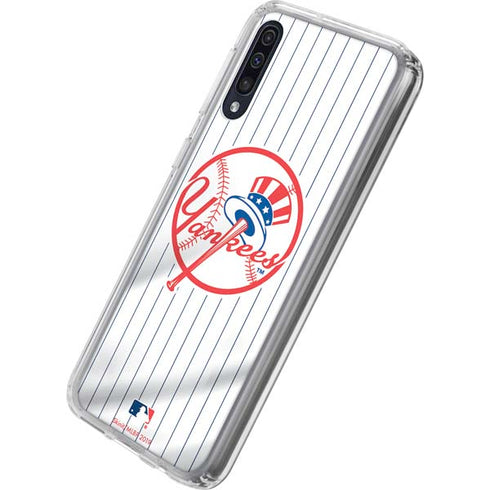 MLB New York Yankees Home Jersey Galaxy A50 Clear Case