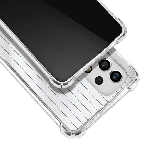 MLB New York Yankees Home Jersey Galaxy A53 5G Clear Case