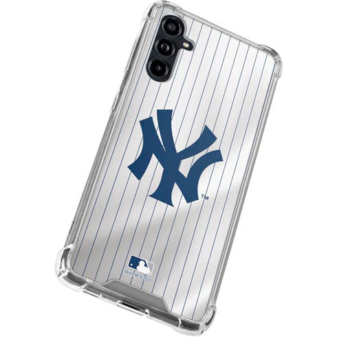 MLB New York Yankees Home Jersey Galaxy A54 5G Clear Case