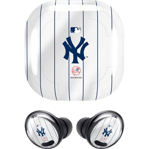 MLB New York Yankees Home Jersey Galaxy Buds Pro Skin