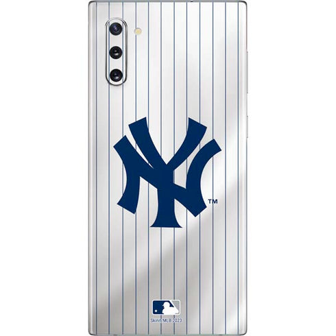 MLB New York Yankees Home Jersey Galaxy Note 10 Skin