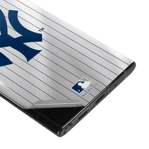 MLB New York Yankees Home Jersey Galaxy Note 10 Skin