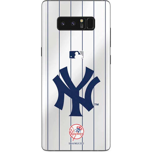 MLB New York Yankees Home Jersey Galaxy Note 8 Skin