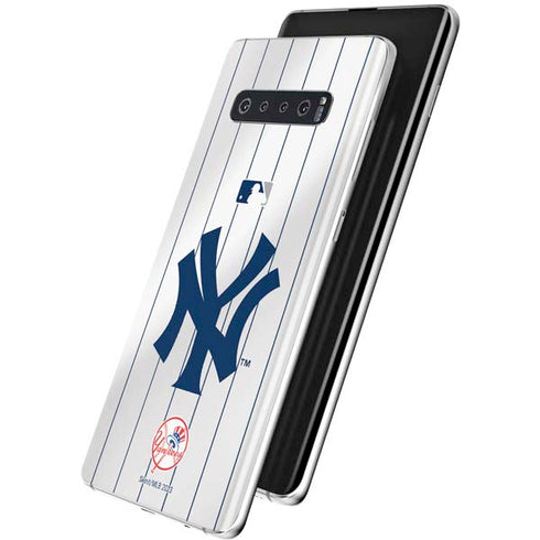 MLB New York Yankees Home Jersey Galaxy S10 Plus Skin